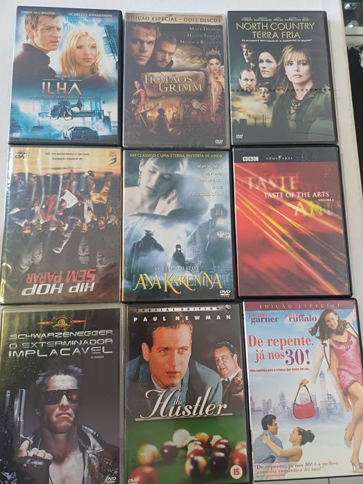 Filmes em sistema dvd