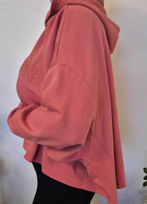 bluza oversize z kapturem koralowa 36/38*Esprit*S/M