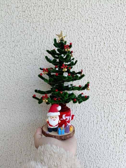 Árvores de natal artesanais