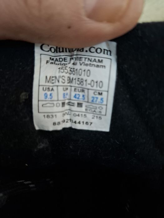 Columbia ботінки