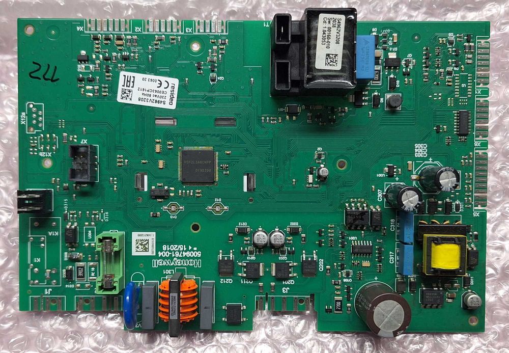 Płyta główna sterownik Immergas Victrix Tera reset Błąd E25 Naprawa