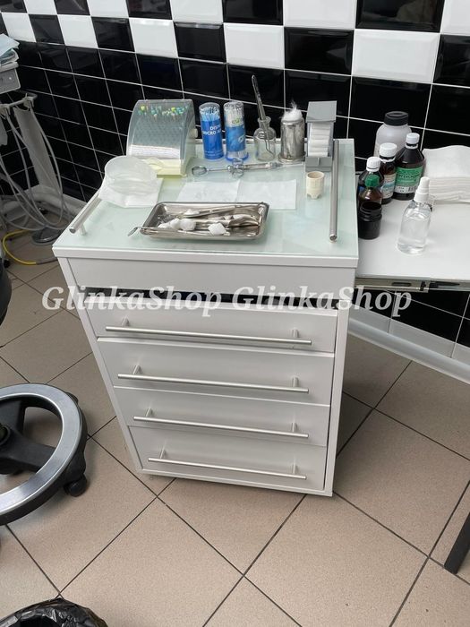 Тумба Стоматолога Подолога Медична Косметолога під апарат з УФ лампою