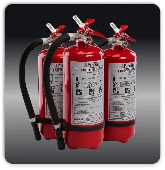 Вогнегасник Firesi, обʼємом:  500 мл., 2 л. Та 6 л
