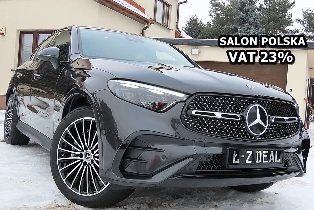 Mercedes-Benz GLC GLC COUPE 220d 4-Matic Burmester Pano Kamery Gwarancja Salon POLSKA !