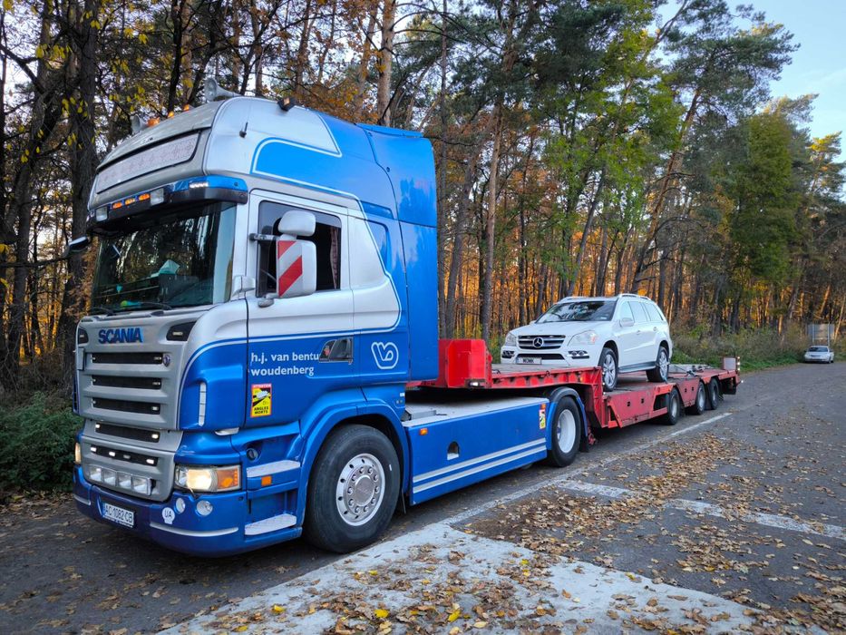 Трал Тернопіль.Послуги тралом, перевезення платформами до 30 т до 12м.