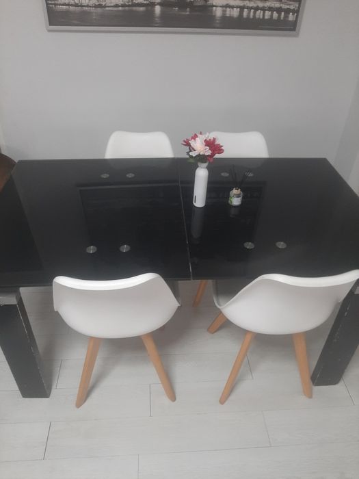 (Melhor oferta)Mesa de jantar extensível