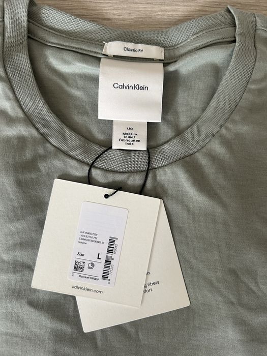 Calvin klein футболка suppima котон