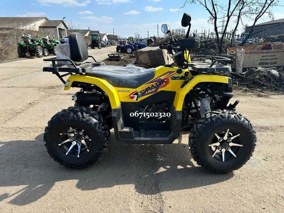 Квадроцикл SPARK SP 200-10 Безкоштовна доставка по всій Україні Кредитуємо