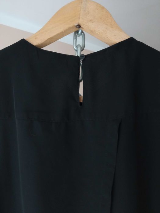 Czarna elegancka bluzka H&M