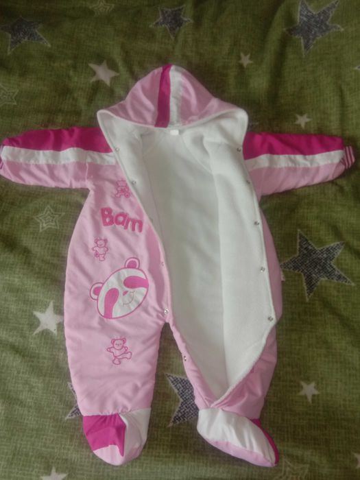 Демісезонний комбінезон на дівчинку