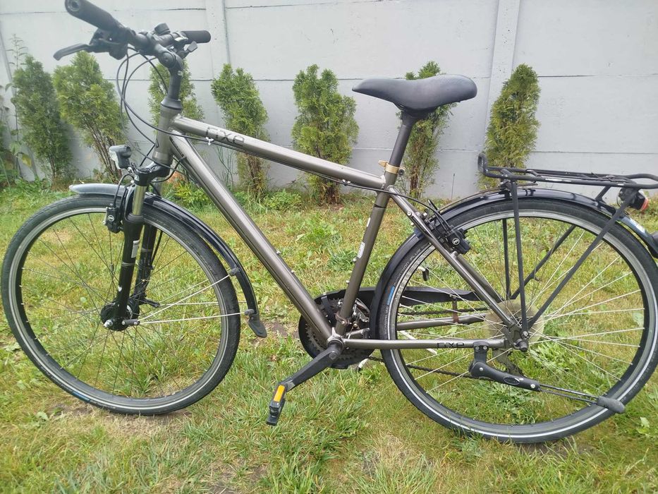 Rower Trekkingowy Miejski RIXE TOULOUSE Koła 28 Cali Rama Alu 50 cm 19,5 cali Hamulce Hydrauliczne