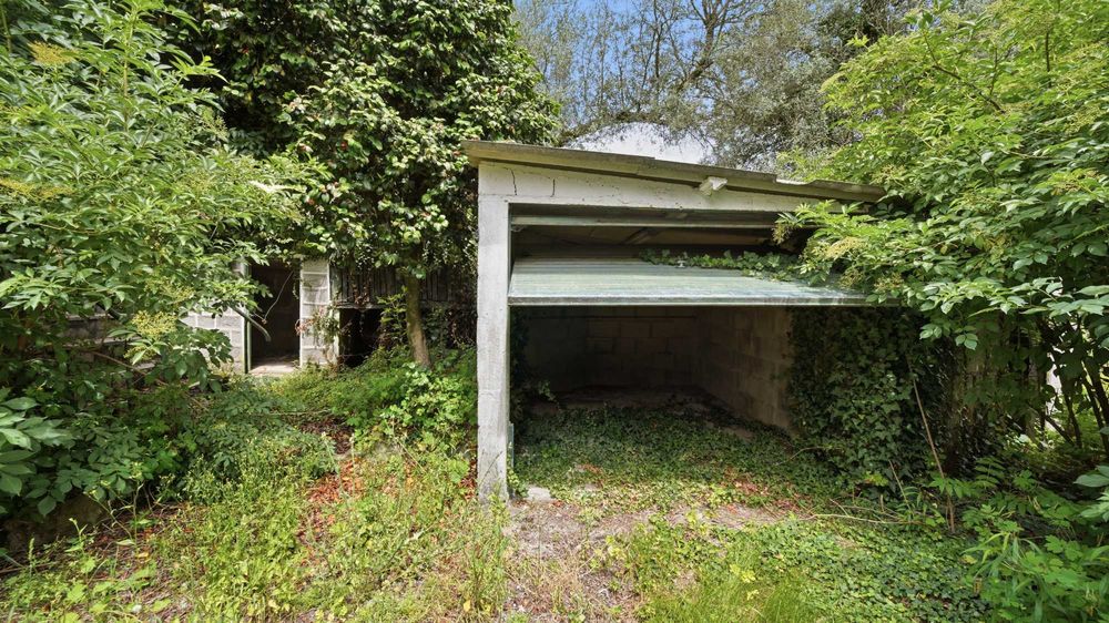 Duas casas em ruina com amplo terreno  todo murado.