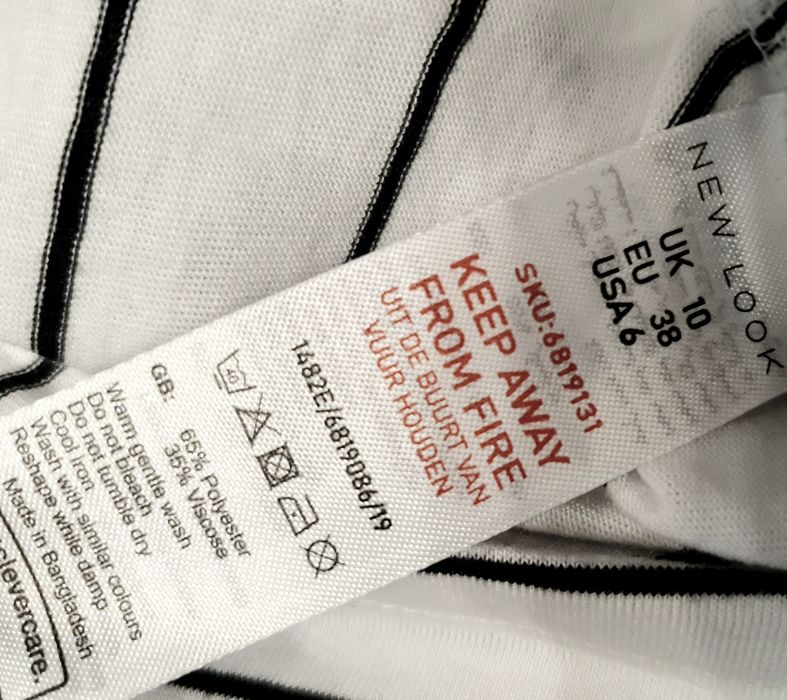 T shirt bluzka bluzeczka wiskoza biała 38 m 40 l s 36 42 xl