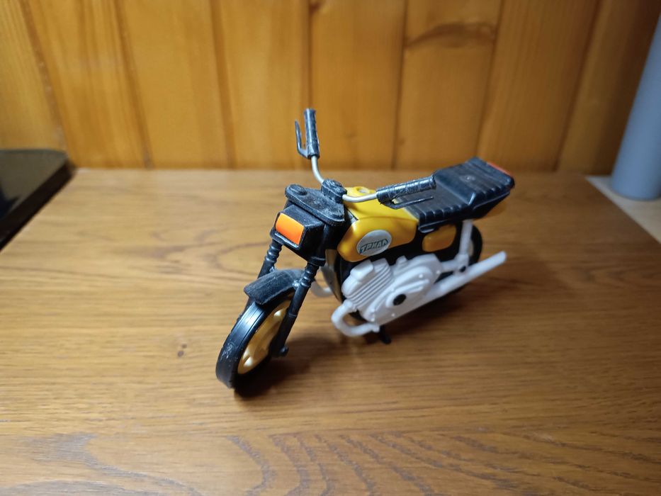 Zabawka Motocykl Trial z lat 90-tych