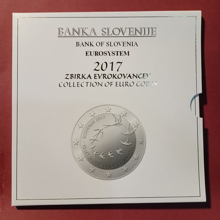 Moeda Proof set ESLOVÉNIA 2017