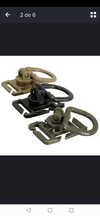 Clip fivela molle