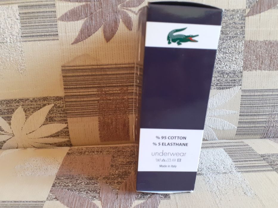 Bokserki męskie Lacoste 3 pack rozmiar M