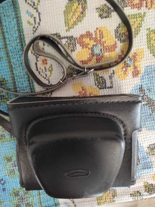 Шкіряний футляр (кофр) на фотоапарат "Вілія"