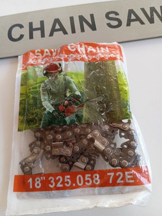 Guia e corrente nova de motosserra