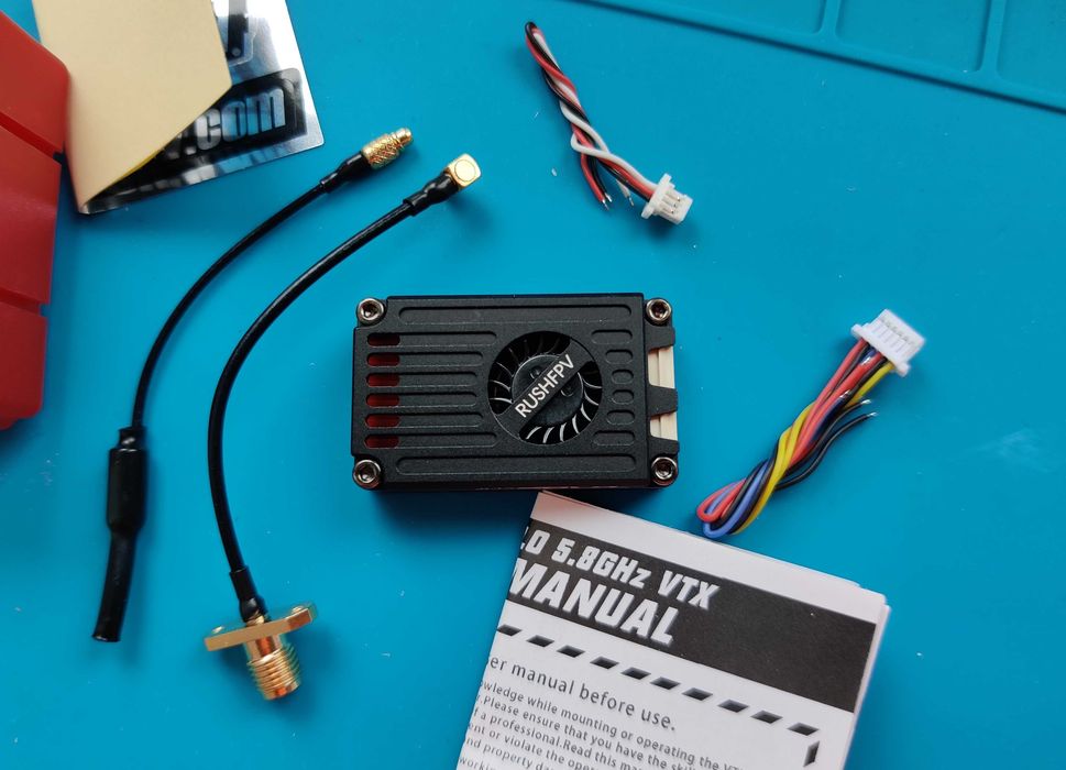 НОВИЙ Відеопередавач Rush Max Solo 2500mW VTX 2.5W 5.8GHz RushFPV