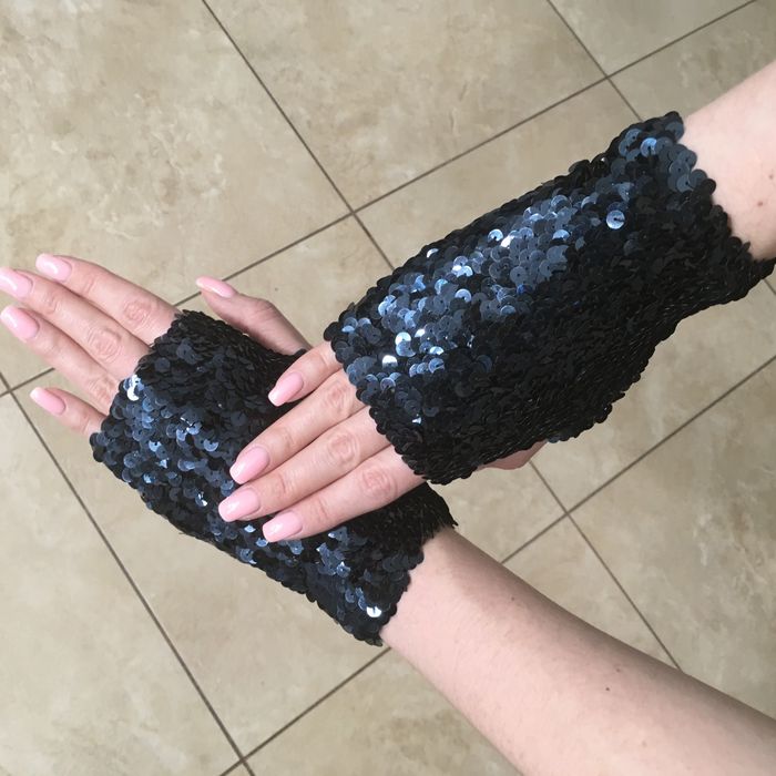 Митенки/ перчатки без пальцев