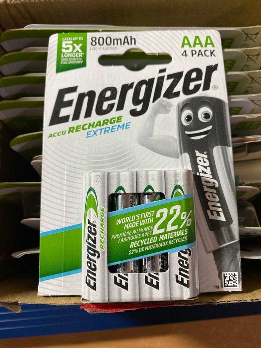 Акумулятор Energizer AAA 800mAh NiMh 4шт Recharge Extreme