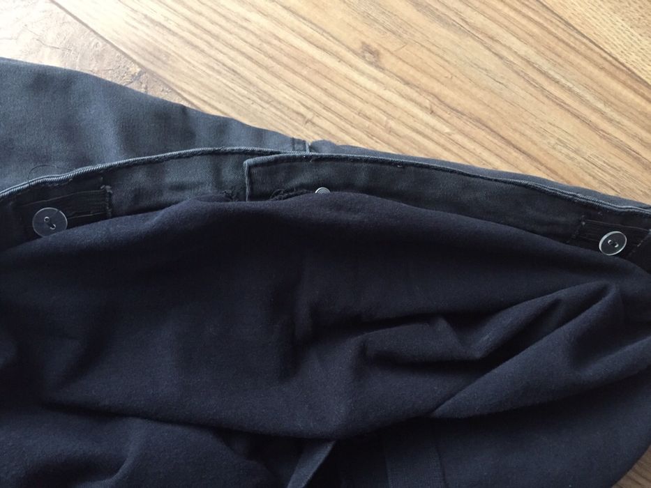 Jeansy spodnie ciążowe rozm 38