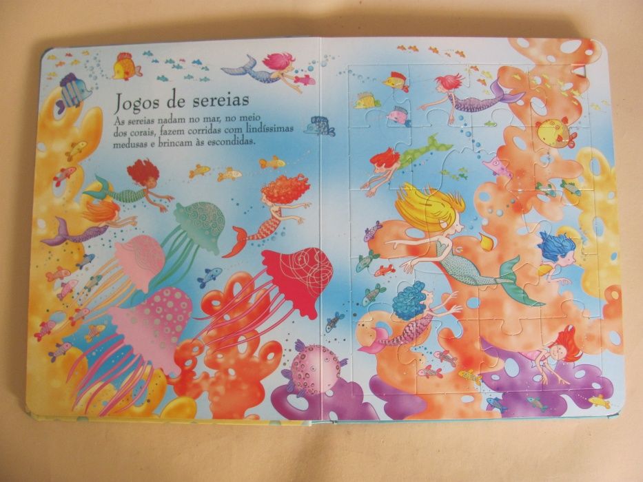 Sereias - Livro em Puzzle