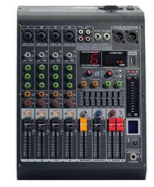 Активний мікшерний пульт MC-400D(350W)