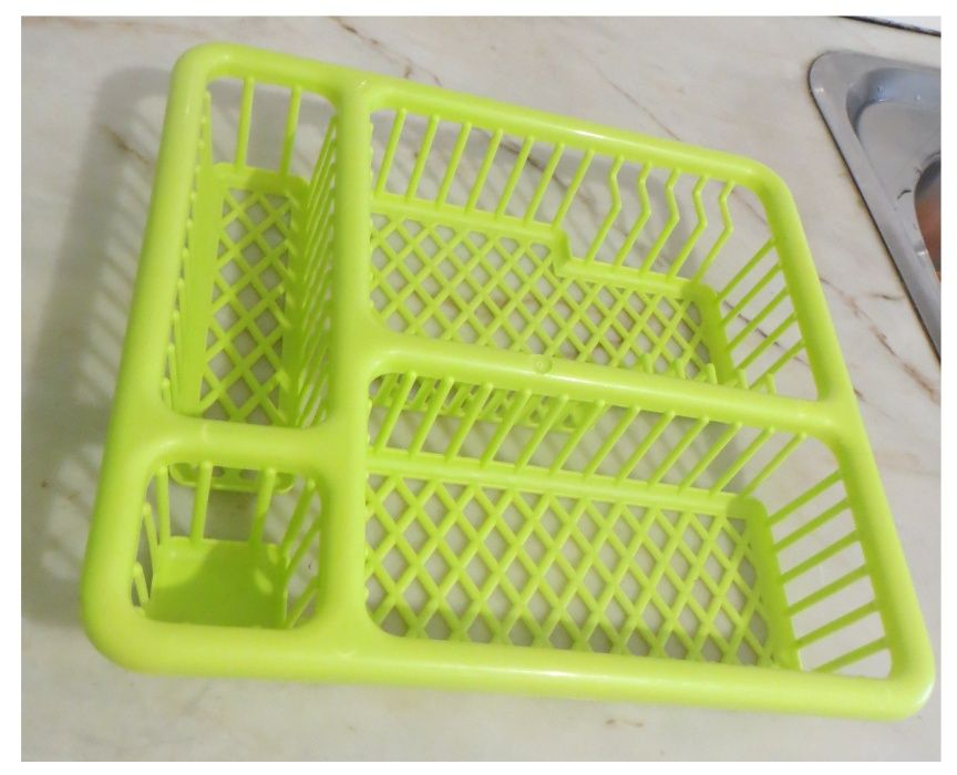 Dish Drying Rack Set and Basket with Handle + Ice Tray - All New64297758853635121
