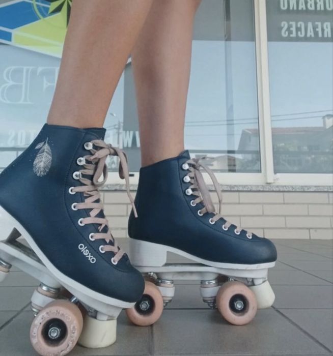 Patins 4 rodas feminino