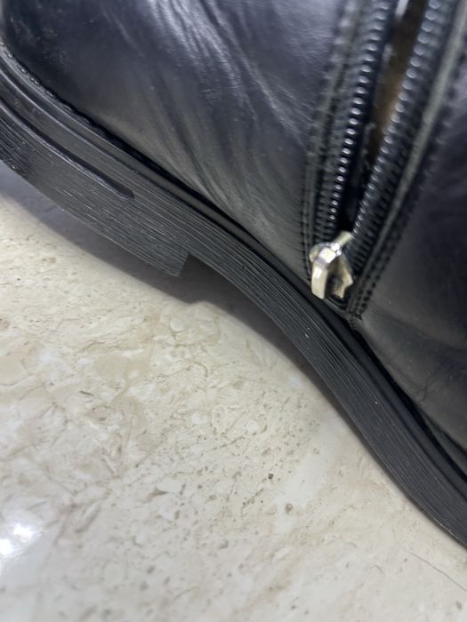 Сапоги труби  жокейки ботфорти кожа