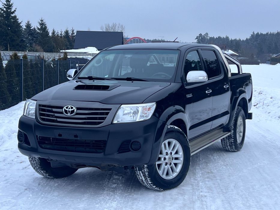 Toyota Hilux 3.0D4D * 171KM * Nawi * Kamera * Skóra * Automat * Czarna *