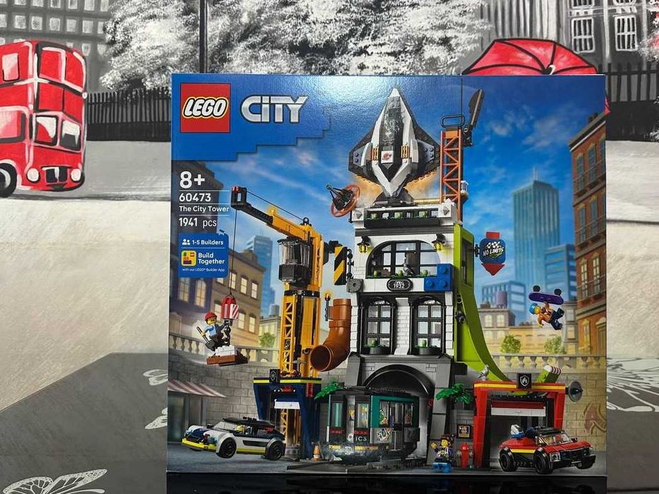 Конструктор LEGO City 60473 Міська вежа