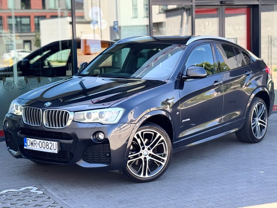 BMW X4 28i 2,0 245KM xDrive Automat M-Pakiet Harman Hardon Skóra Salon Polska