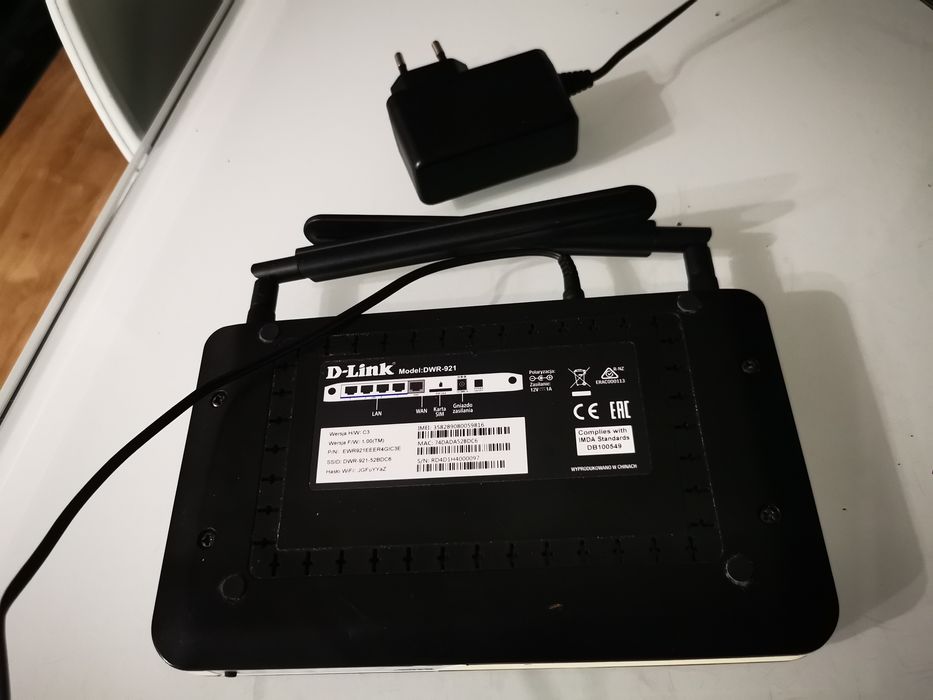 Router D-link DWR-921  sprawny 100% z zasilaczem
