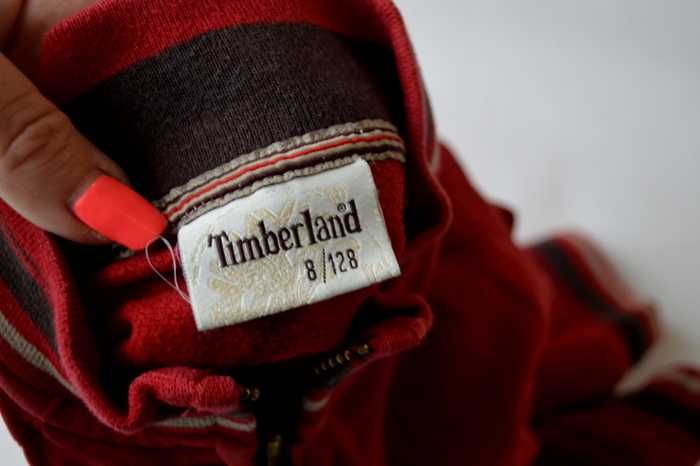 T4  TIMBERLAND Bluza 128cm 8lat czerwona