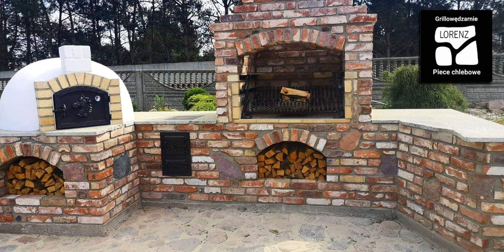 Grill wedzarnia piec chlebowy