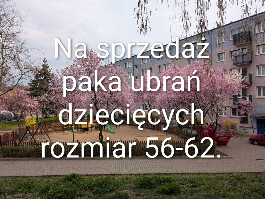 Ciuchy niemowlęce na sprzedaż