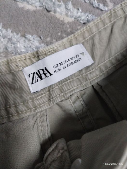 Spodnie, bojówki Zara rozmiar 32, XXS