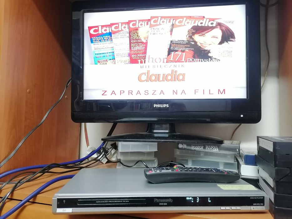 Odtwarzacz CD/DVD Panasonic DVD-S33 pilot