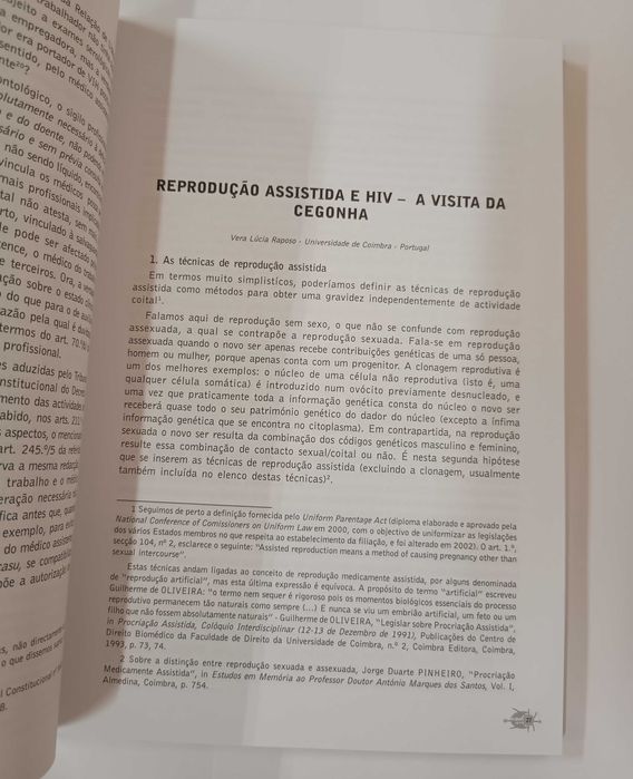 A Infecção VIH e o Direito