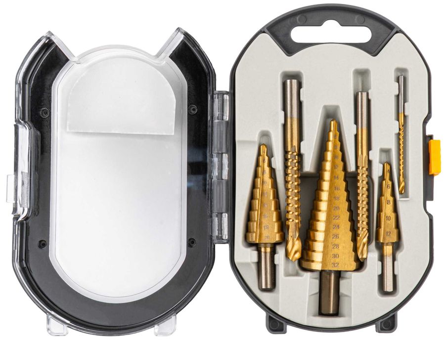 wiertła stopniowe frezujące do metalu hss drewna plastiku 3-8mm