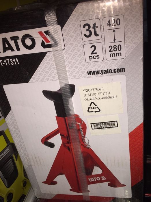 Підставки під автомобіль 3 тонни YATO YT-17311.