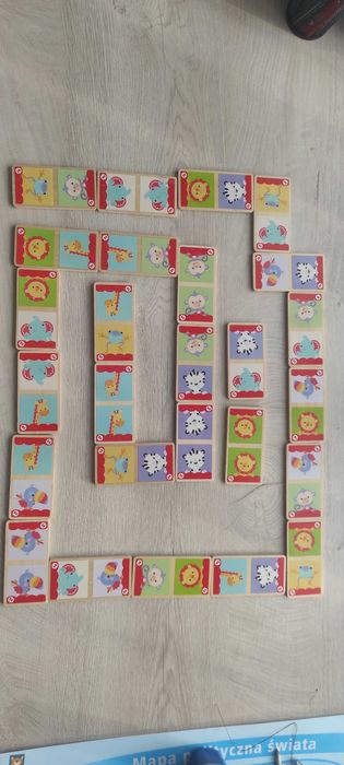 FISHER-PRICE domino z drewna!