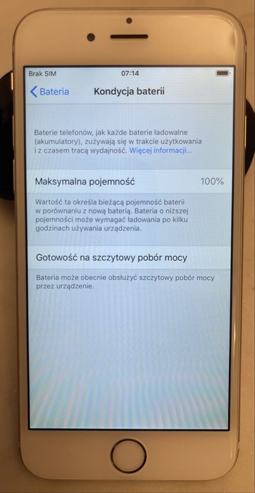 iPhone 6 128GB - bateria 100%