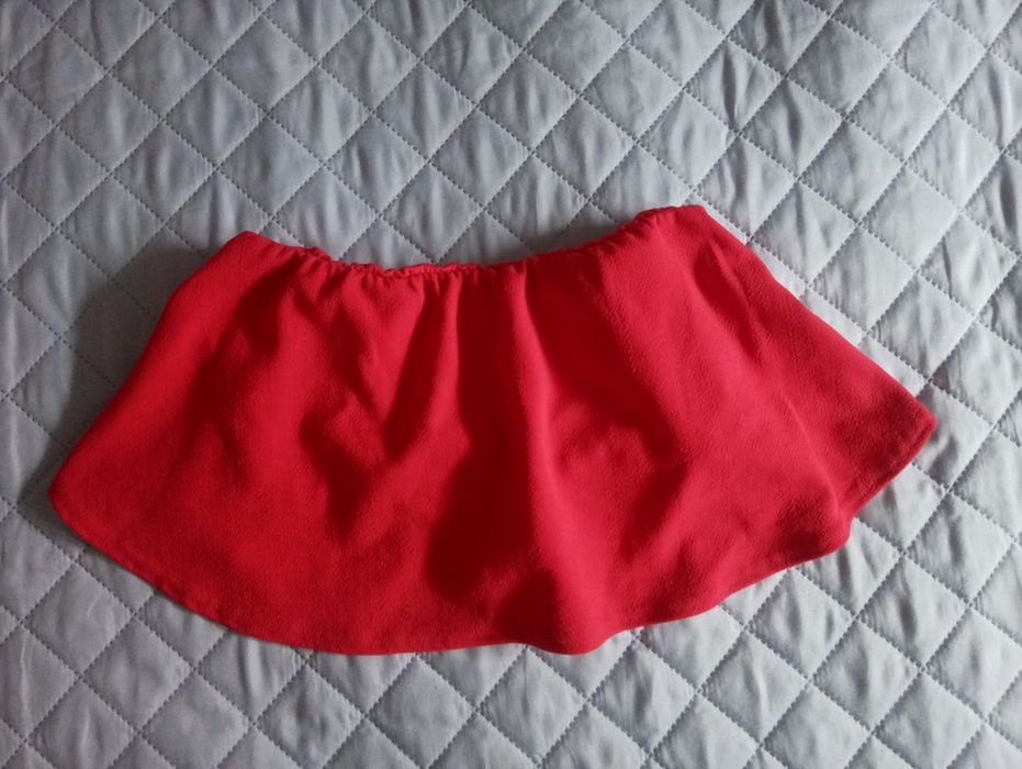 Czerwony crop top 42