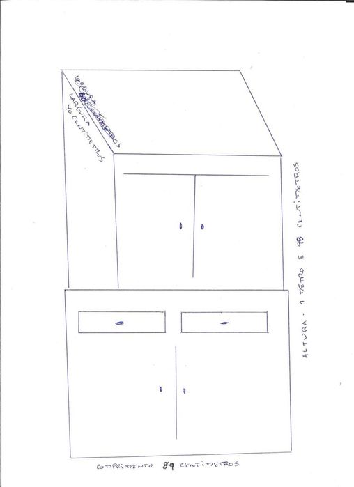 Louceiro/Vitrine/Vintage/Armário