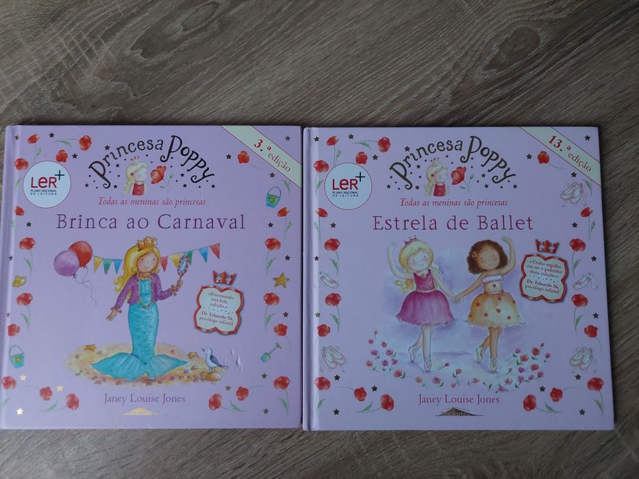 Livros princesa Poppy