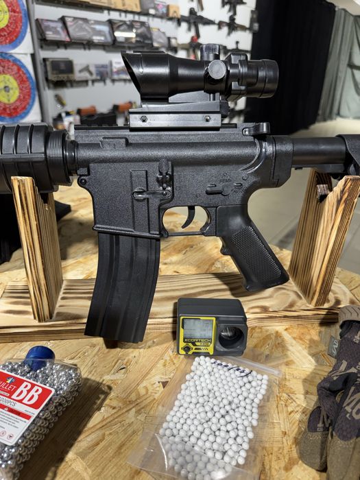 Автомат АР15 Standoff з прицілом, іграшковий